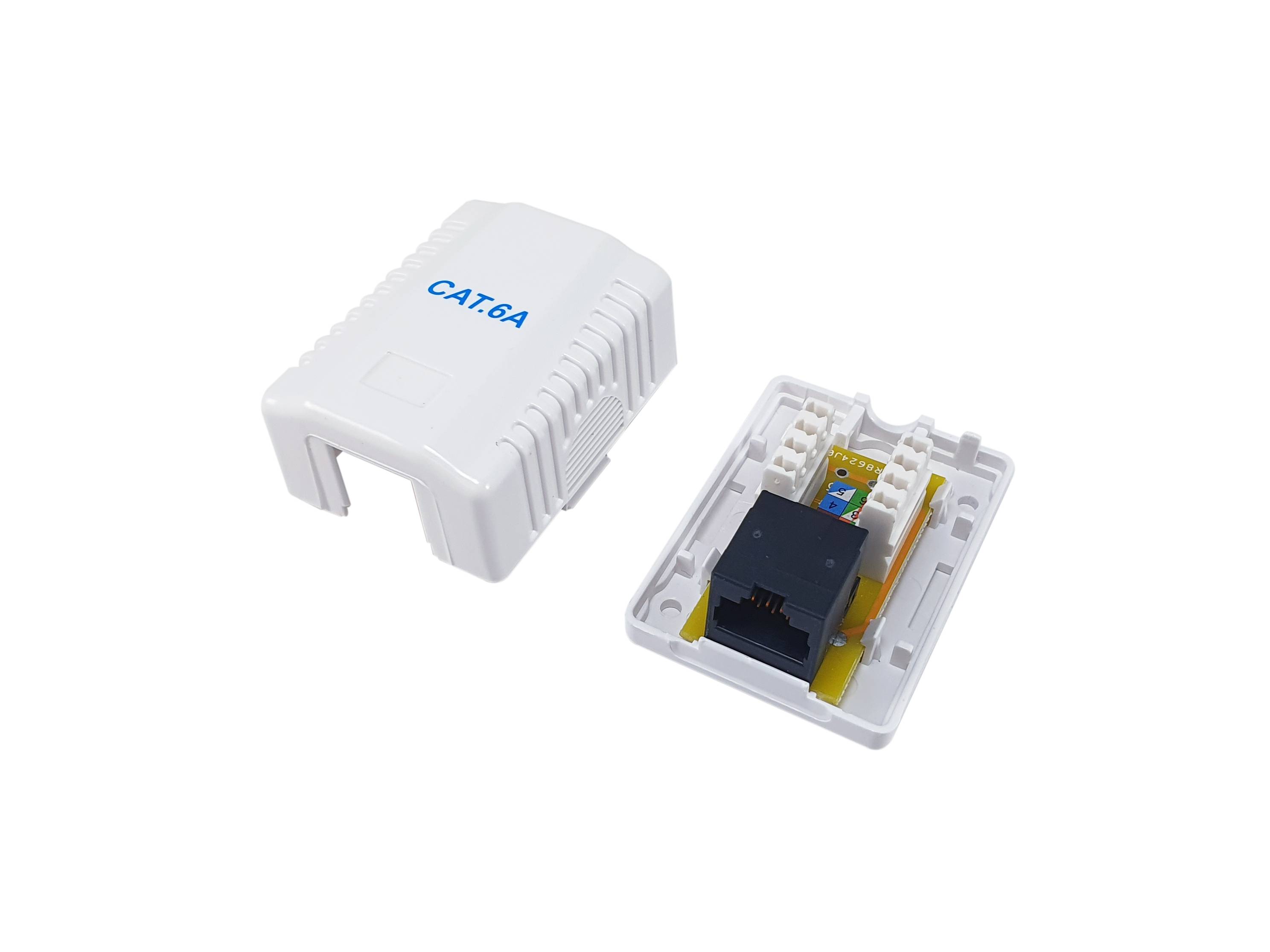 Equip Aufputzdose Cat6A 1-Port RJ45 UTP