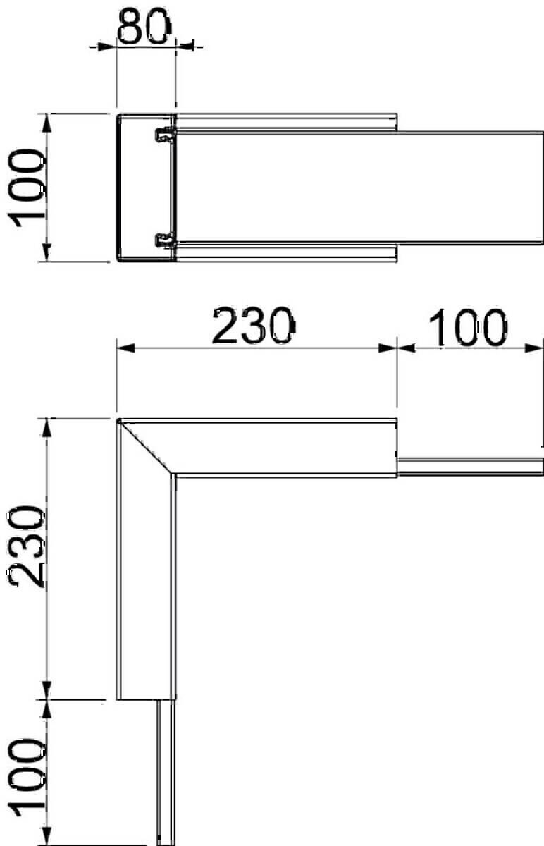OBO Bettermann Inneneck PLM IC 0810 RW
