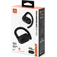 JBL Soundgear Sense Kabellose In-Ear-Sportkopfhörer Schwarz JBL Soundgear Sense Kabellose In-Ear-Sportkopfhörer Schwarz