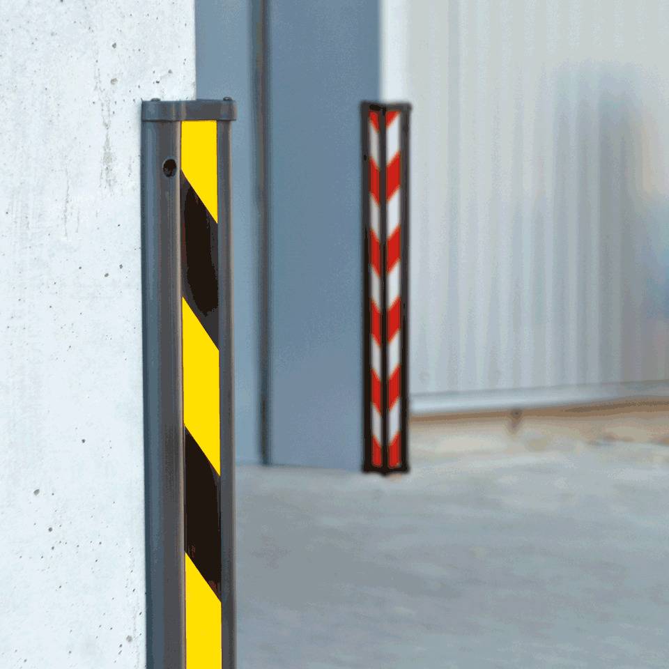 Warn-/Schutzwinkel Korner Protector®, gelb/schwarz schraffiert, 900mm, 2/VE