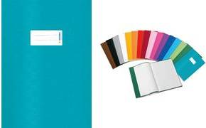 HERMA Heftschoner, DIN A4, aus PP, pink gedeckt mit Strukturprägung, mit Beschriftungsetikett