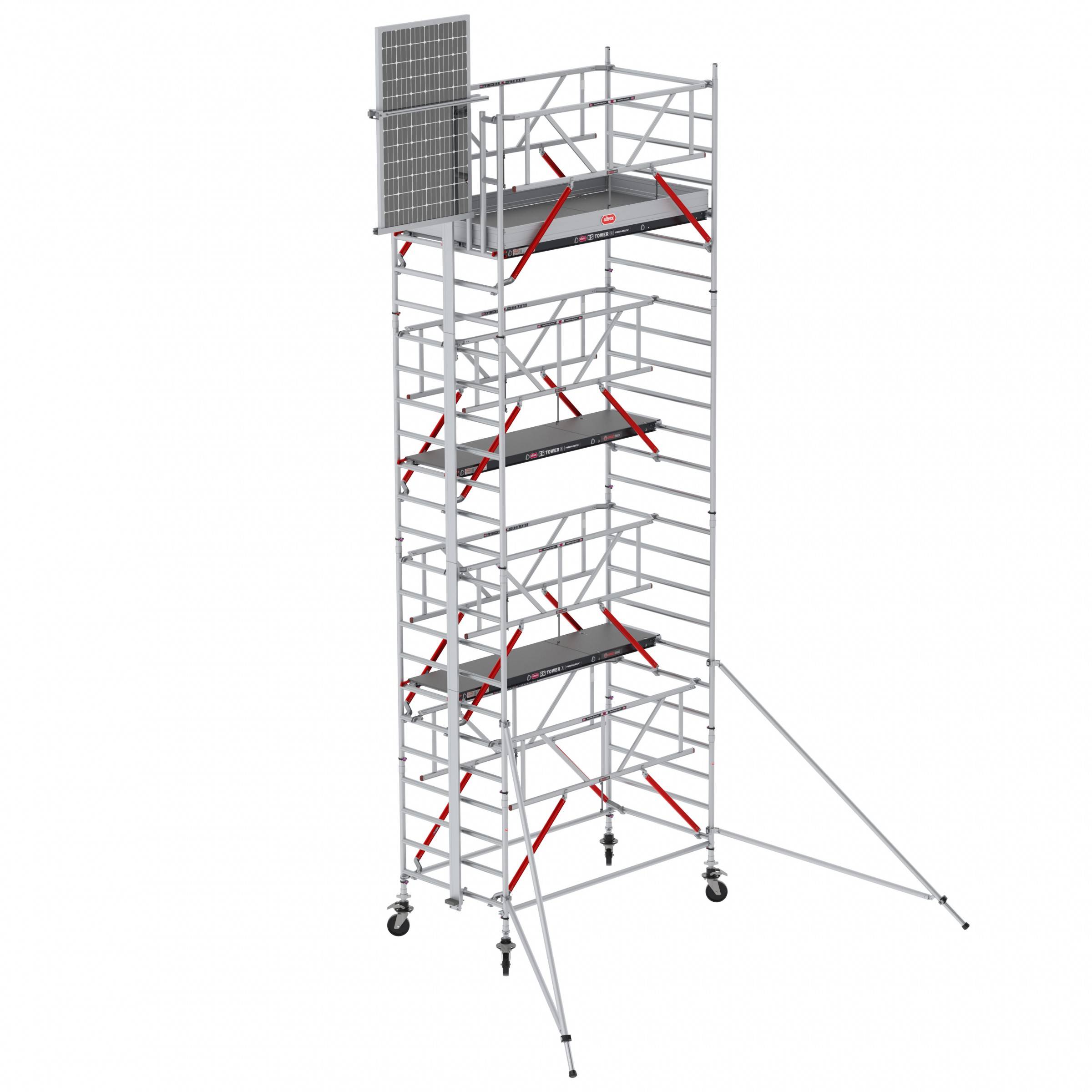 Altrex Shuttle Solar-Satz als Zubehör für Shuttle-Lift