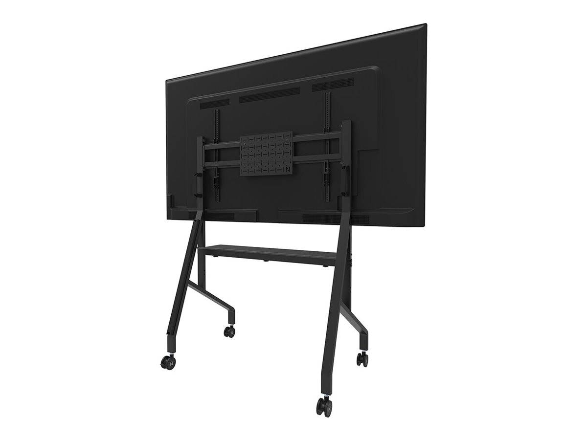 Neomounts FL50-525BL1 - Wagen - robust - für Flachbildschirm - Bodenständer - verriegelbar - Stahl - Schwarz - Bildschir
