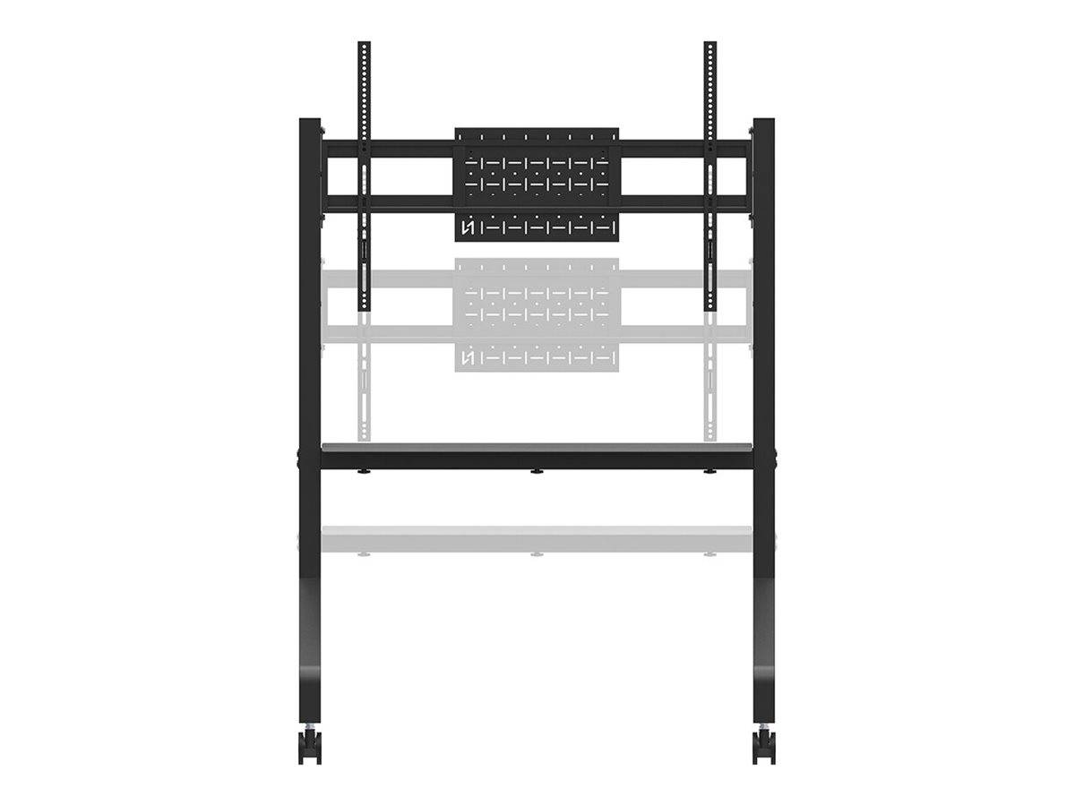 Neomounts FL50-525BL1 - Wagen - robust - für Flachbildschirm - Bodenständer - verriegelbar - Stahl - Schwarz - Bildschir