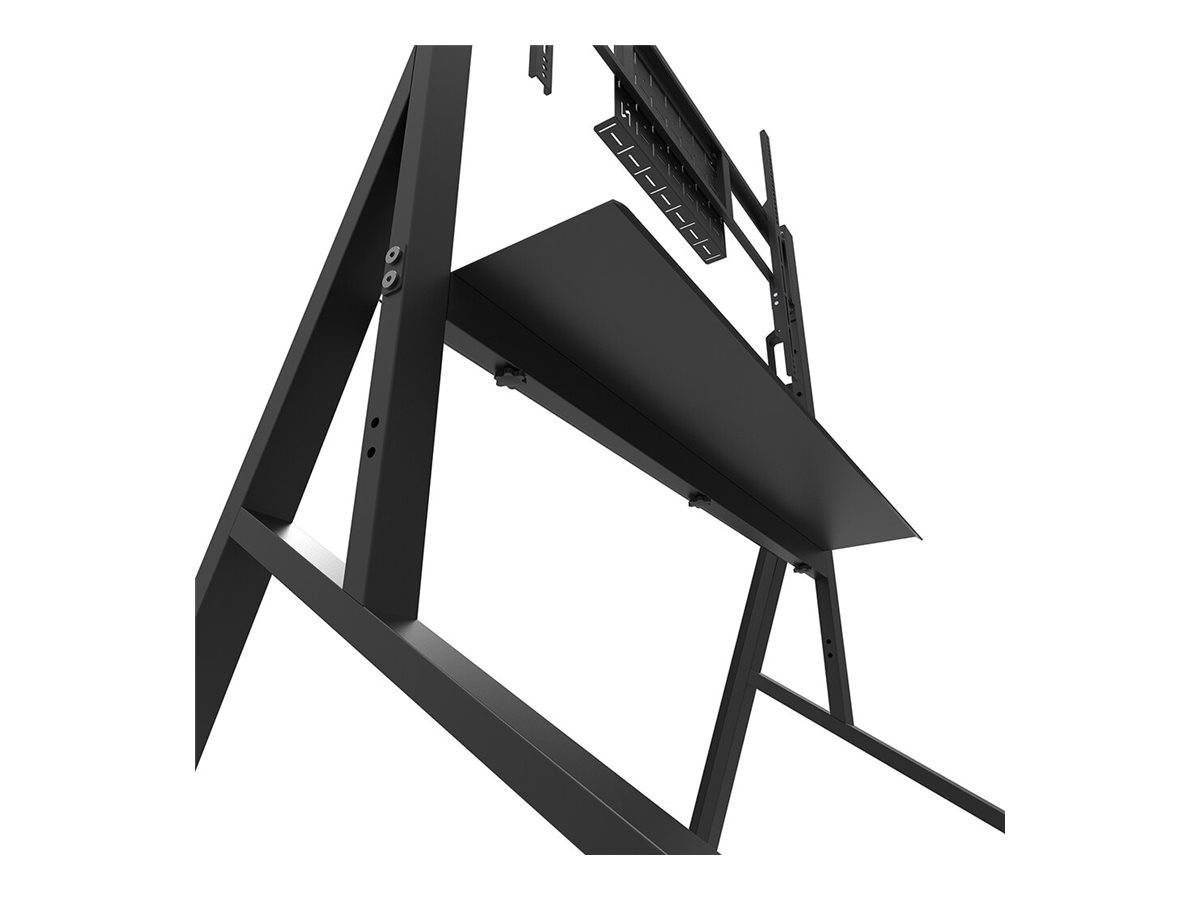 Neomounts FL50-525BL1 - Wagen - robust - für Flachbildschirm - Bodenständer - verriegelbar - Stahl - Schwarz - Bildschir