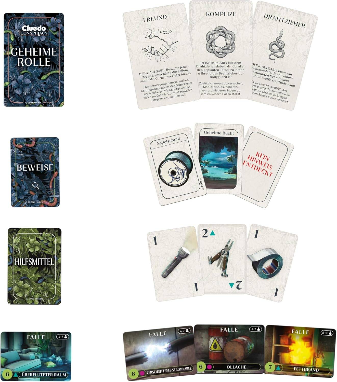 Hasbro F6418100 Gaming - Cluedo Conspiracy Brettspiel