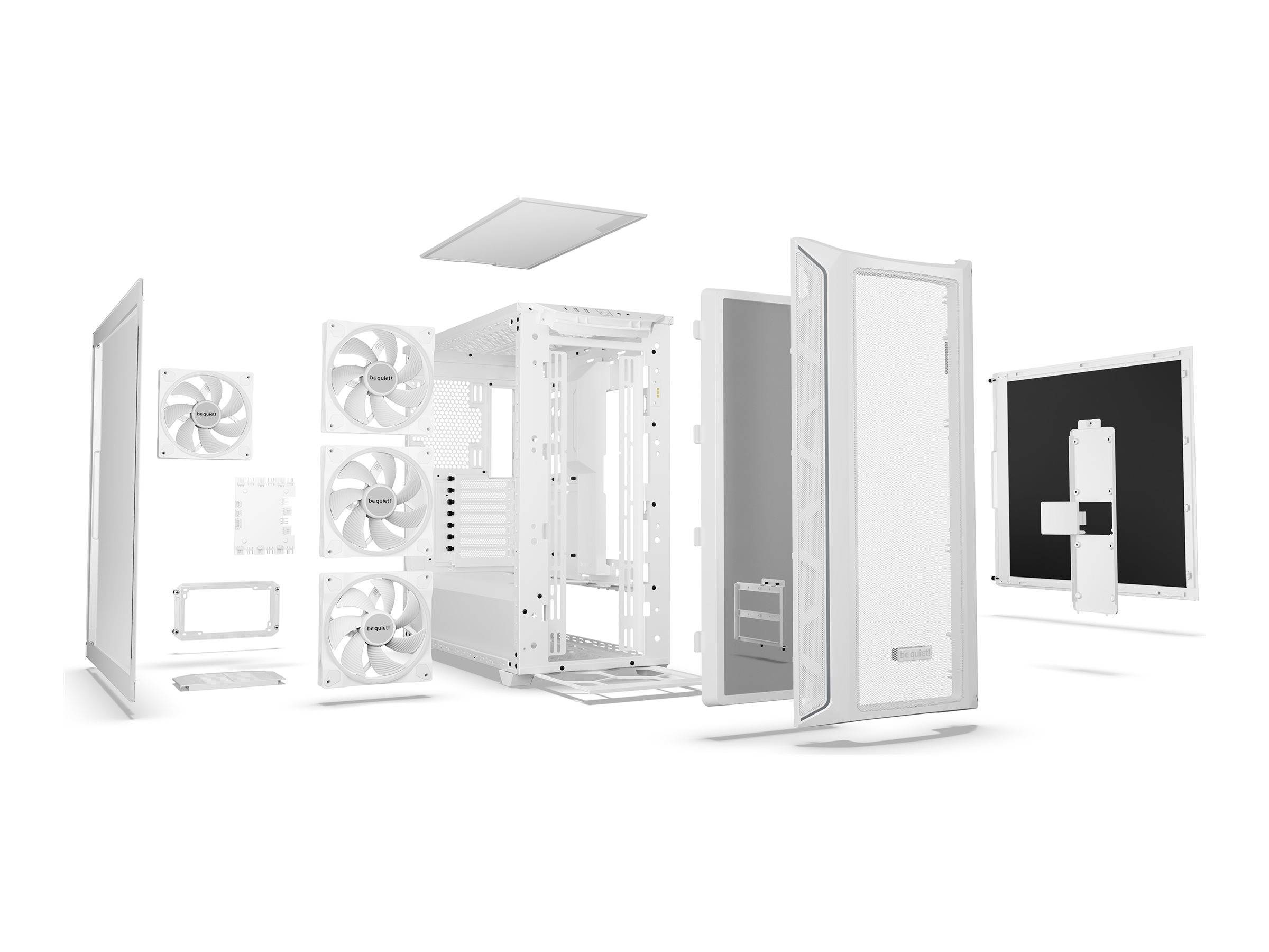 be quiet! SHADOW BASE 800 FX - Midi-Tower - E-ATX - Seitenteil mit Fenster (gehärtetes Glas)