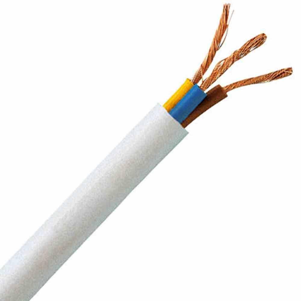 Kopp SB Leitung H05 3x1,0 10 Meter weiß