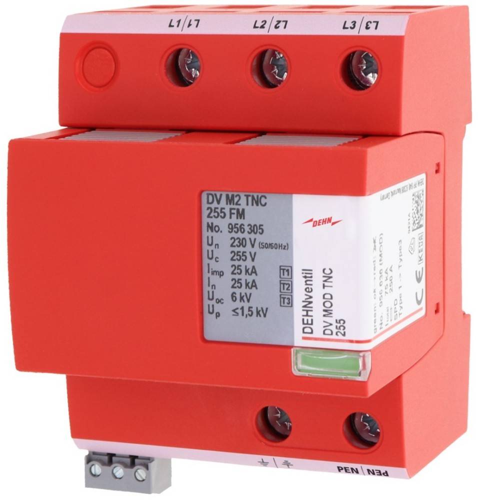 DEHN Kombi-Ableiter DVM2TNC255FM #956305
