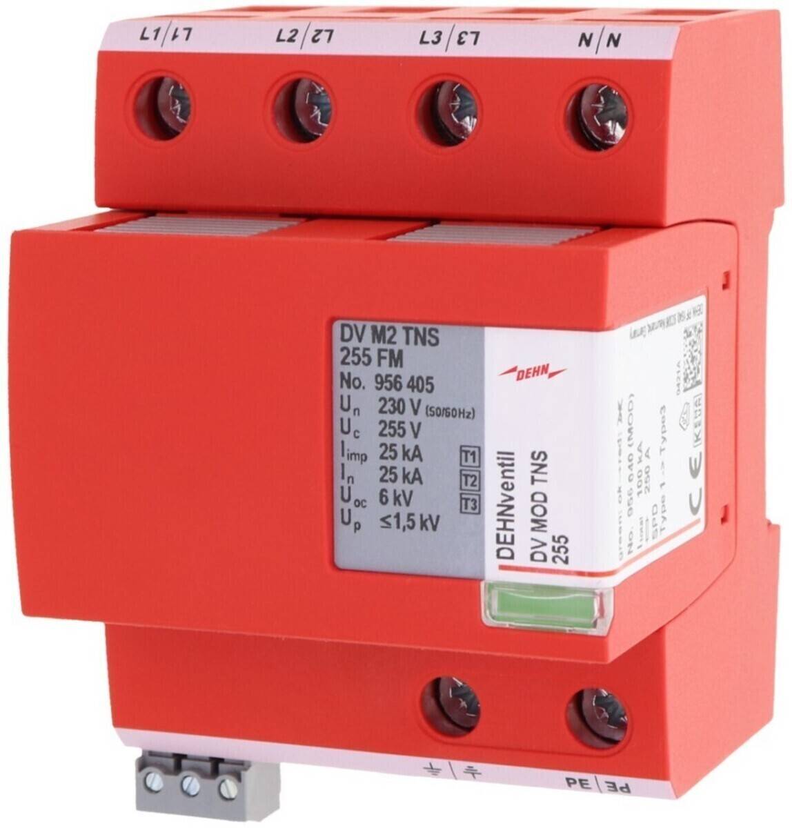 DEHN Kombi-Ableiter DVM2TNS255FM #956405