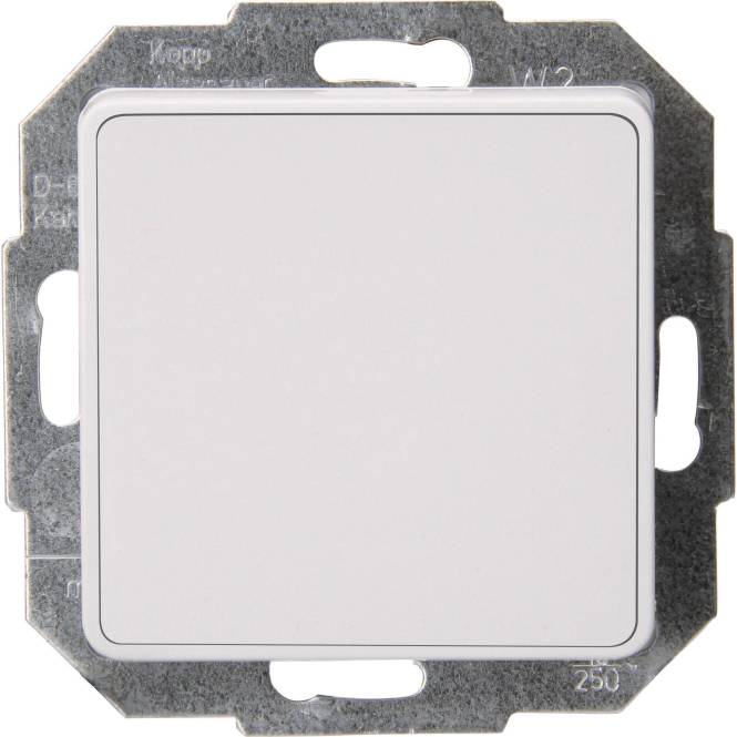 Kopp Blindabdeckung UP 330613008 HK02 arktis-weiß Install.Baumaterial Schaltermat/Geb.Steu Schalter