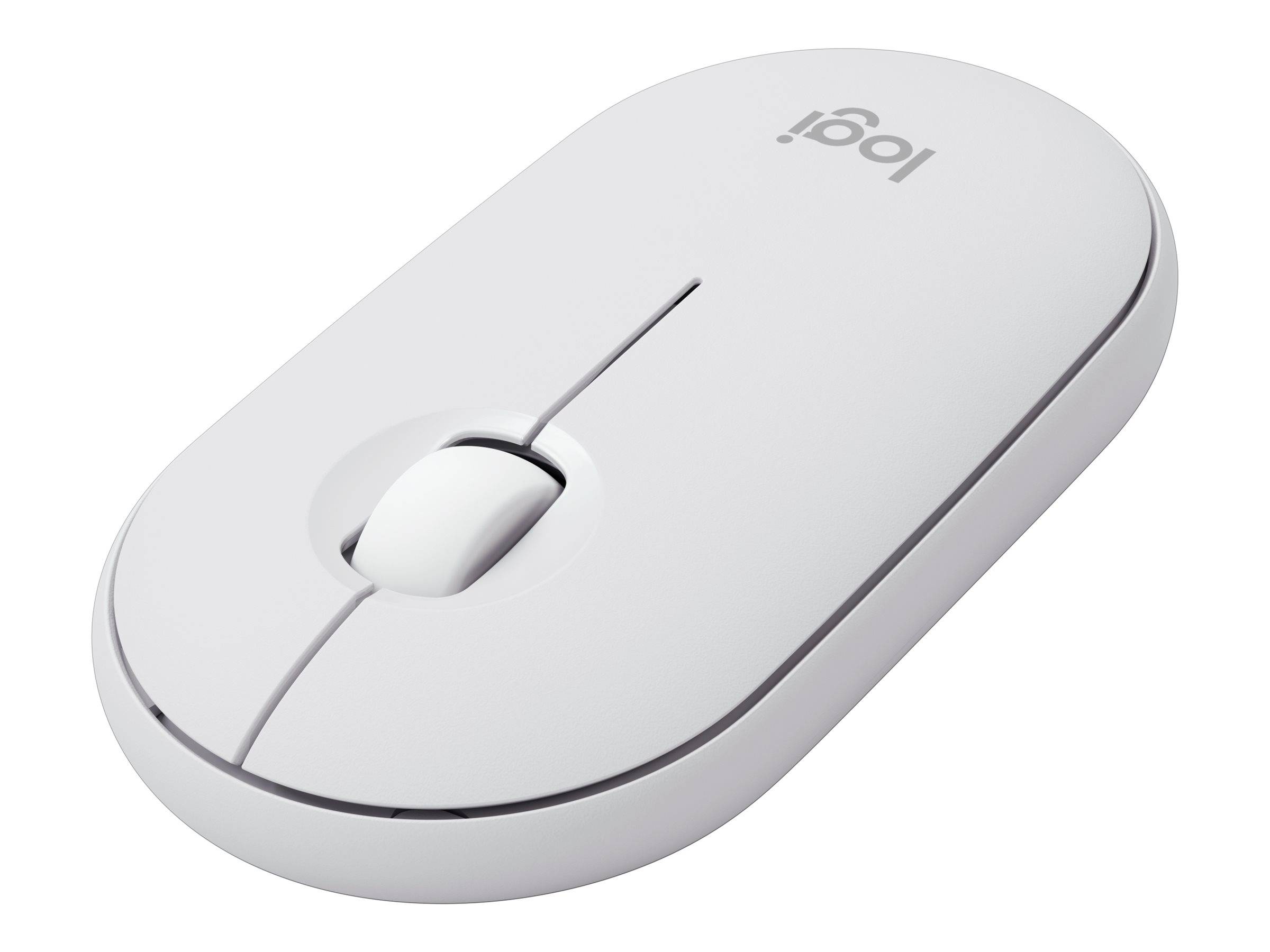 Pebble 2 M350s Maus Reisen Beidhändig RF Wireless + Bluetooth Optisch 4000 DPI