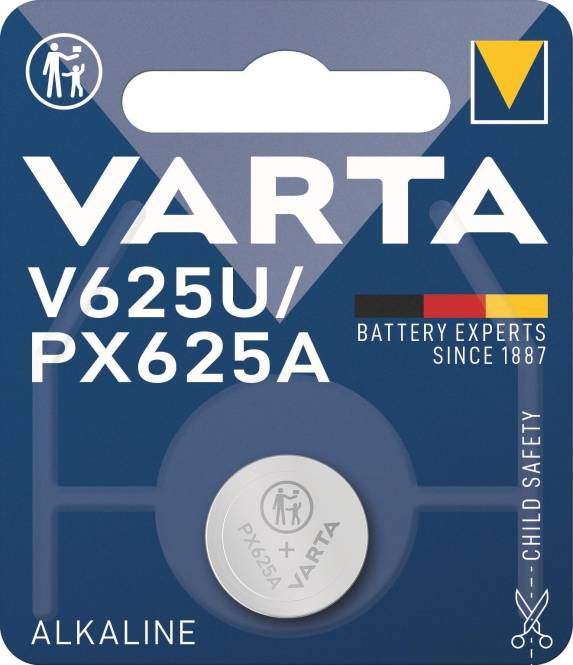 VARTA Electronic Alkali V625U 1,50V 200mAh 04626101401 *Blister a 1 St Install.Baumaterial Taschenl.