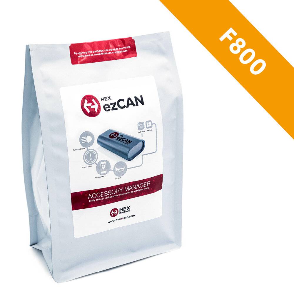HEX ezCAN F800 - Um- & Nachrüstungen
