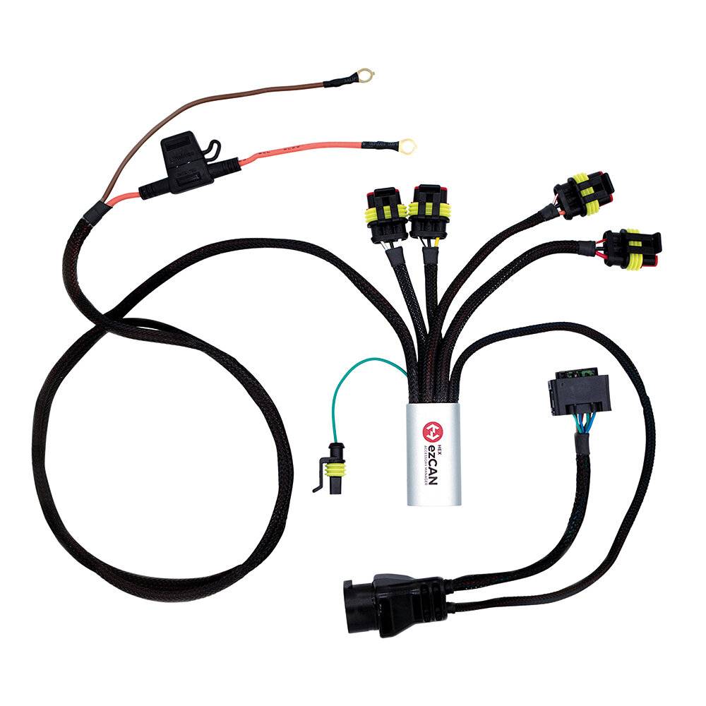 HEX ezCAN F800 - Um- & Nachrüstungen