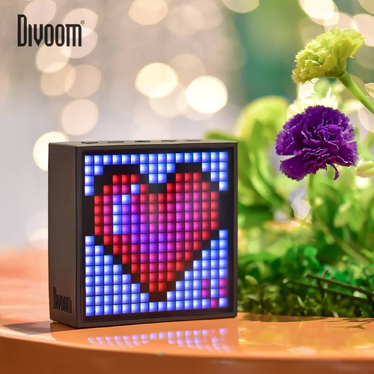 DIVOOM Timebox-Evo DSP-tuned 360 Bluetooth Speaker
