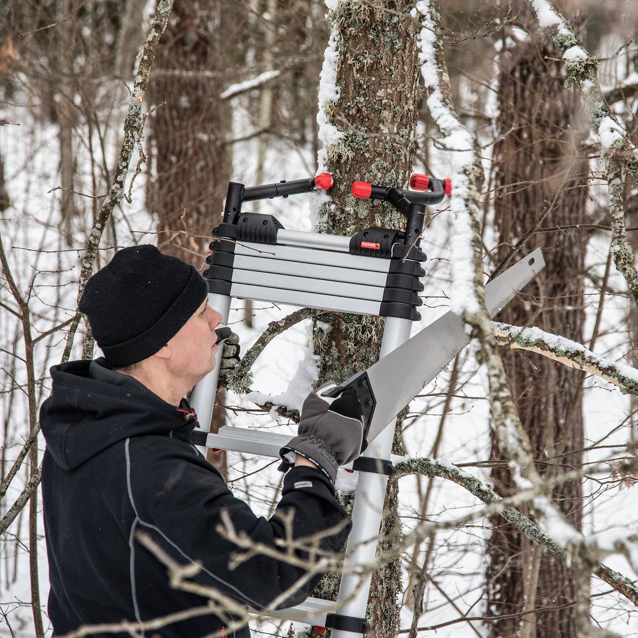 Telesteps Top Support Leiterhalter als Zubehör für Teleskopleitern