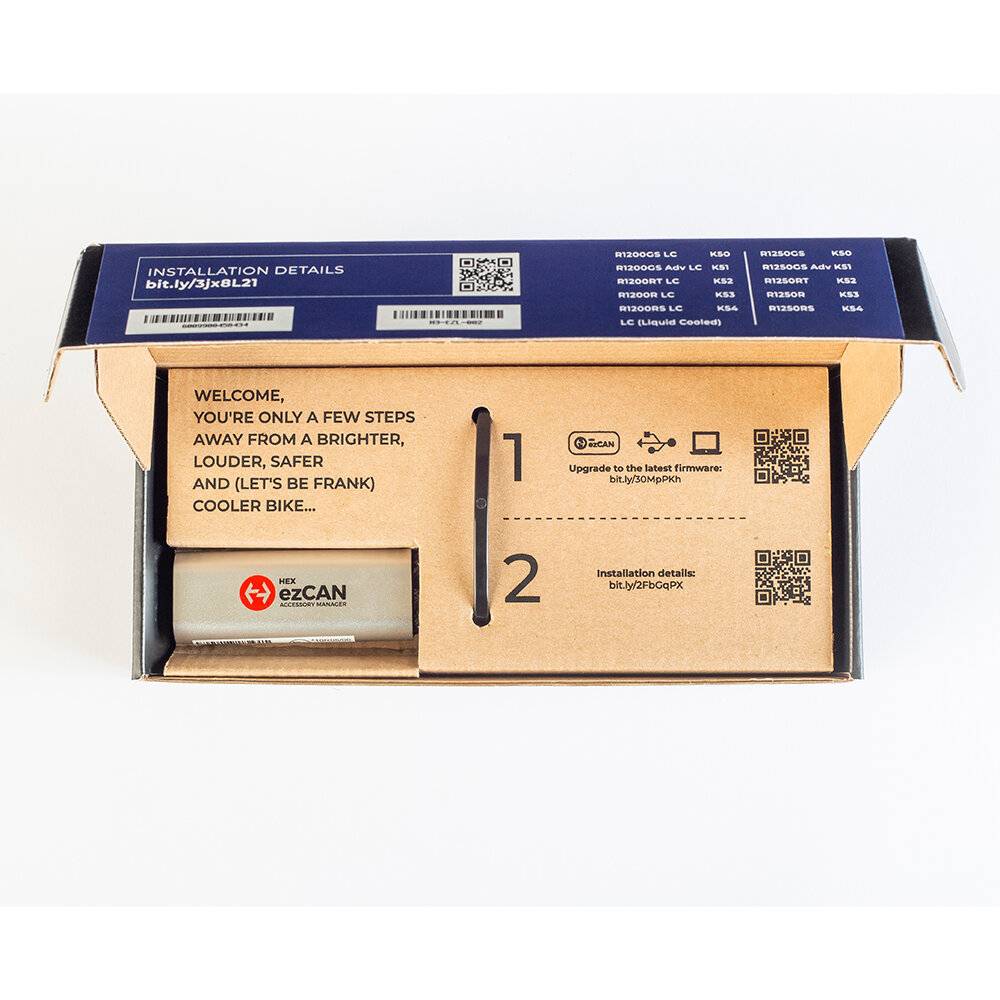 HEX ezCAN II für BMW R1200 LC - Um- & Nachrüstungen