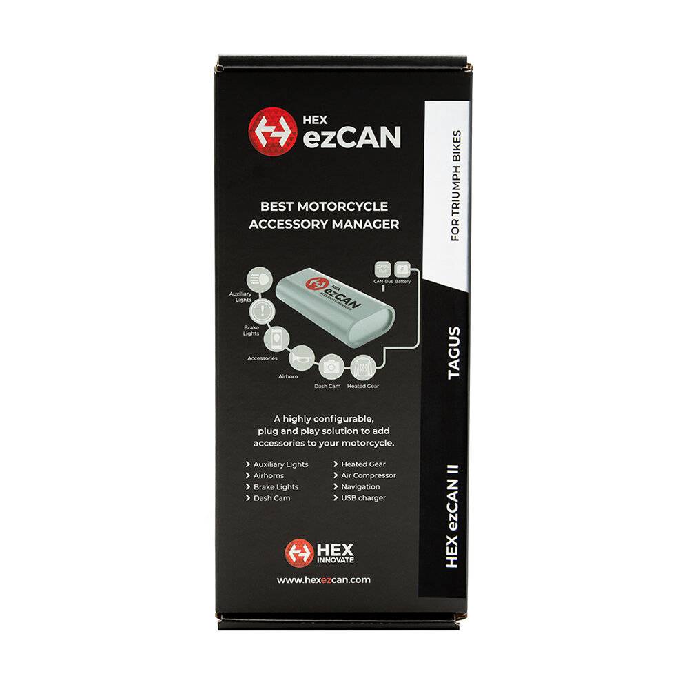 HEX ezCAN II Tagus für Triumph - Um- & Nachrüstungen