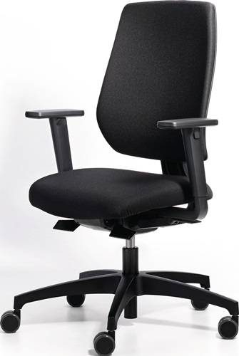 Dauphin HumanDesign Group GmbH & Co. KG Bürodrehstuhl m.Synchr.-Techn.schwarz/schwarz 390-510mm 7639_SLP3