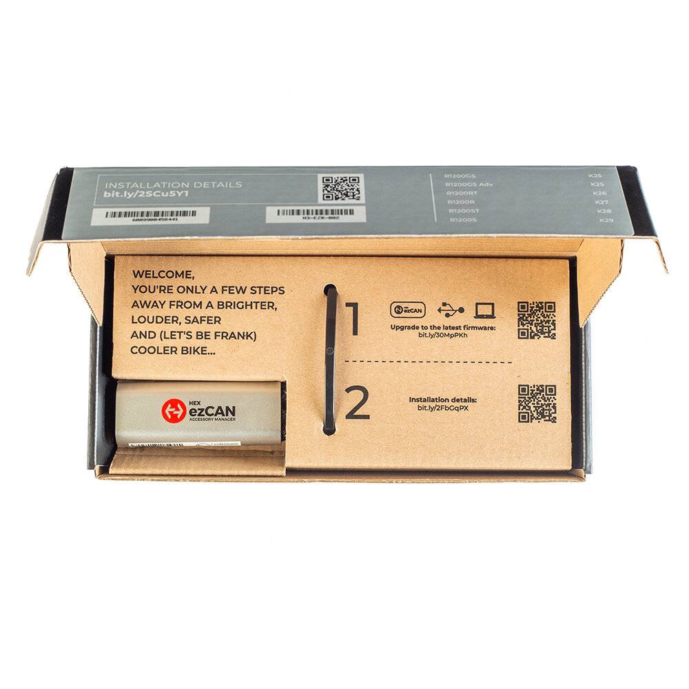 HEX ezCAN II für BMW R1200 - Um- & Nachrüstungen