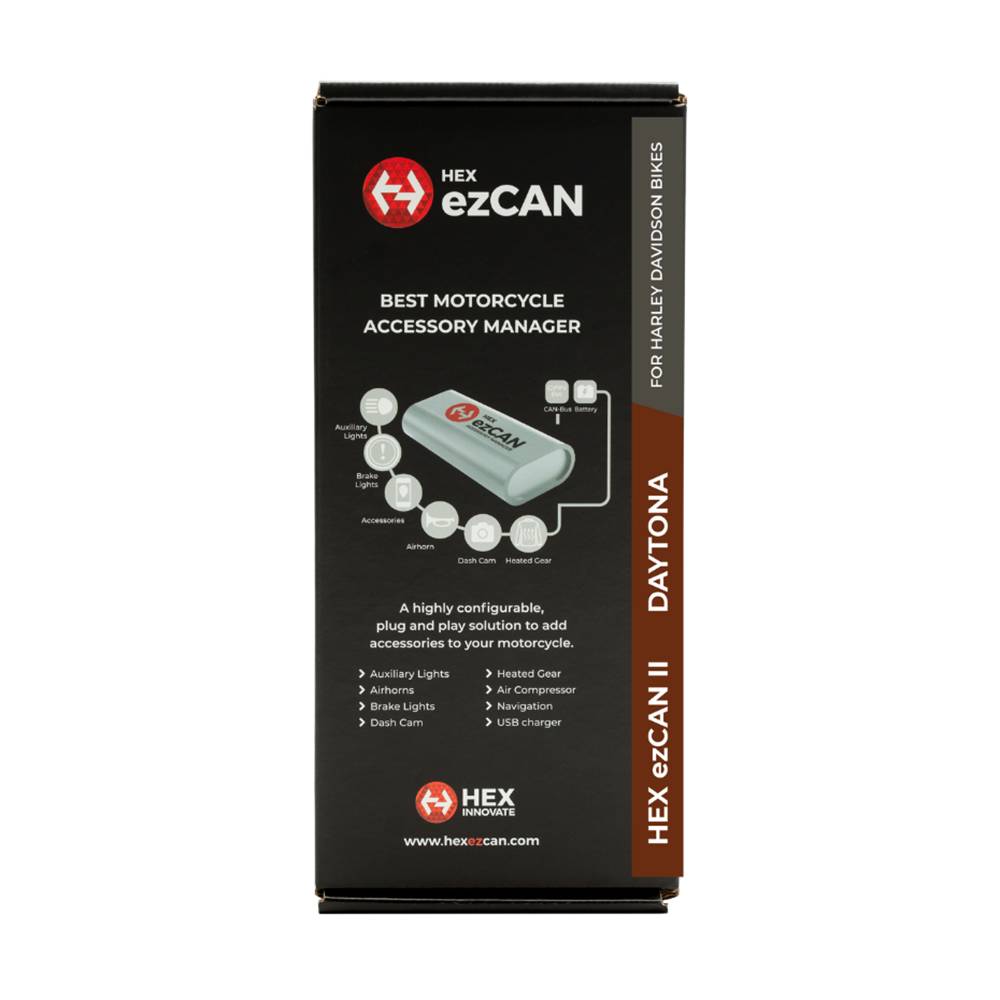 HEX ezCAN II Daytona für Harley Davidson - Um- & Nachrüstungen