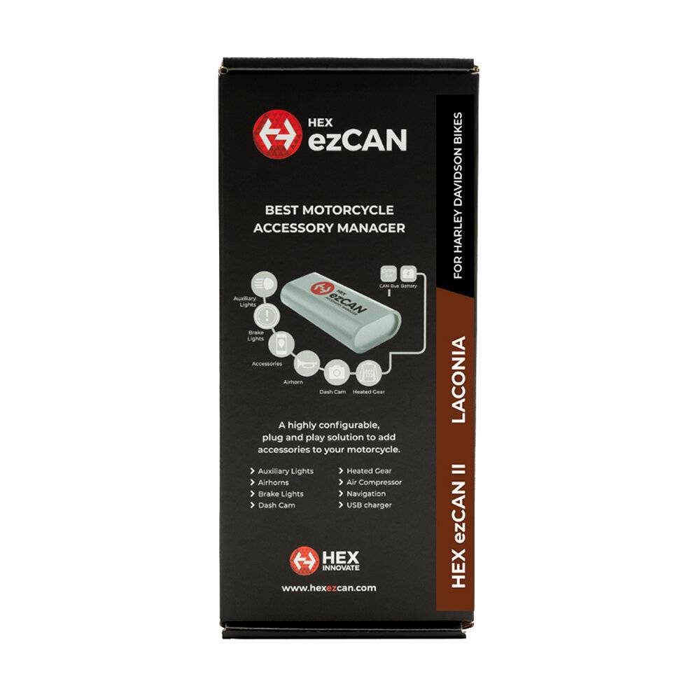 HEX ezCAN II Laconia für Harley Davidson Pan America