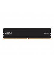 Micron Crucial Pro DDR5 Modul 16 GB DIMM 288-PIN Low Profile 6000 MHz / PC5-48000 CL48 1.1 V ungepuffert on-die ECC mattschwarz