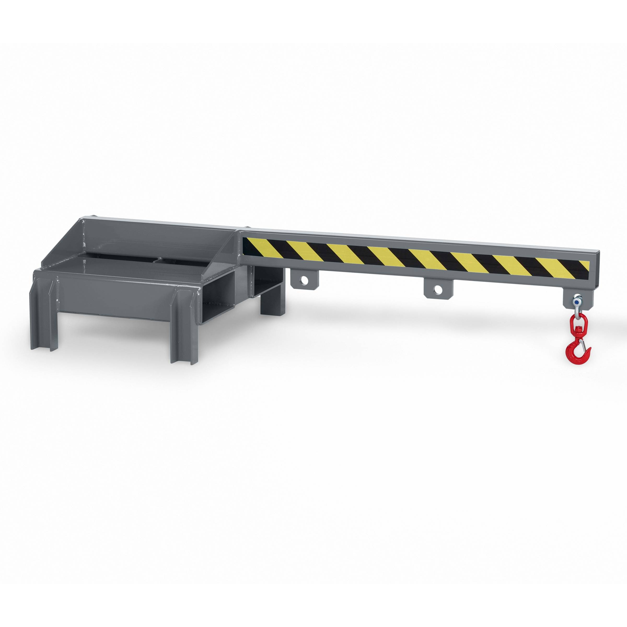 RR Industrietechnik Lastarm Typ RLA-DST bis zu 1000kg Tragkraft für Deichselstapler RAL 7016 Anthrazitgrau