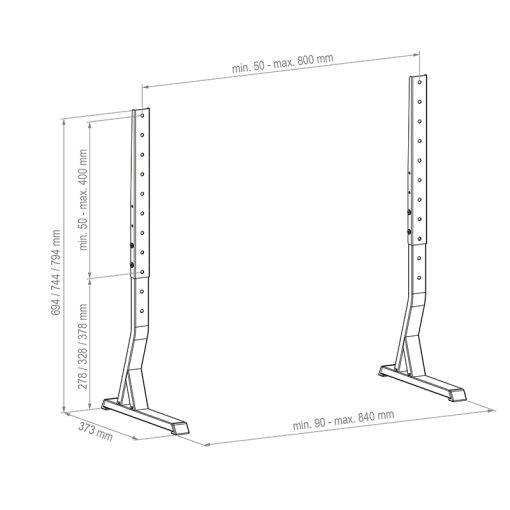HAGOR - Tablestand BL XL