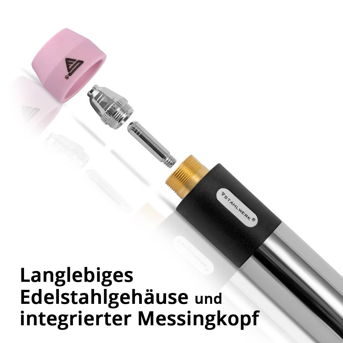 STAHLWERK Plasmabrenner P60 CNC mit Edelstahlgehäuse inklusive 5 m Schlauchpaket