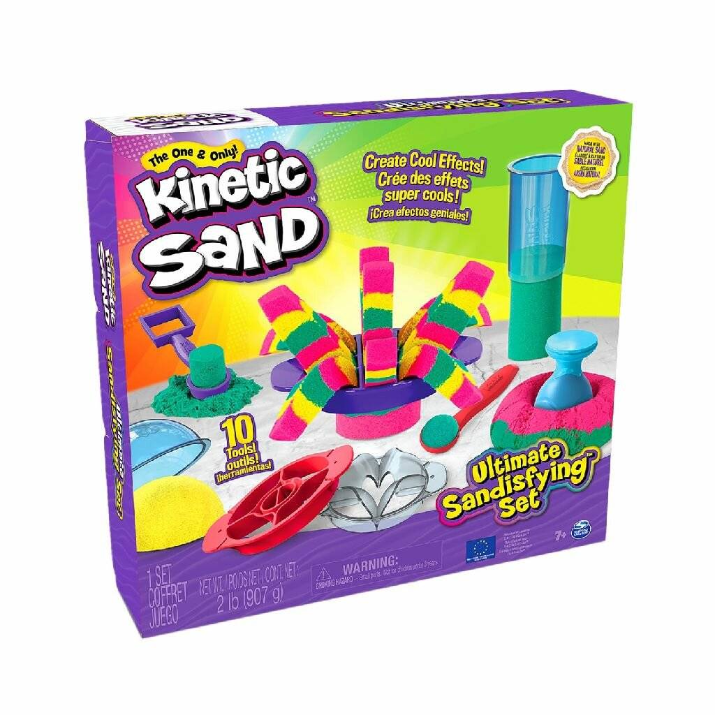 Spin Master Kinetic Sand Ultimate Sandisfying Set 907g