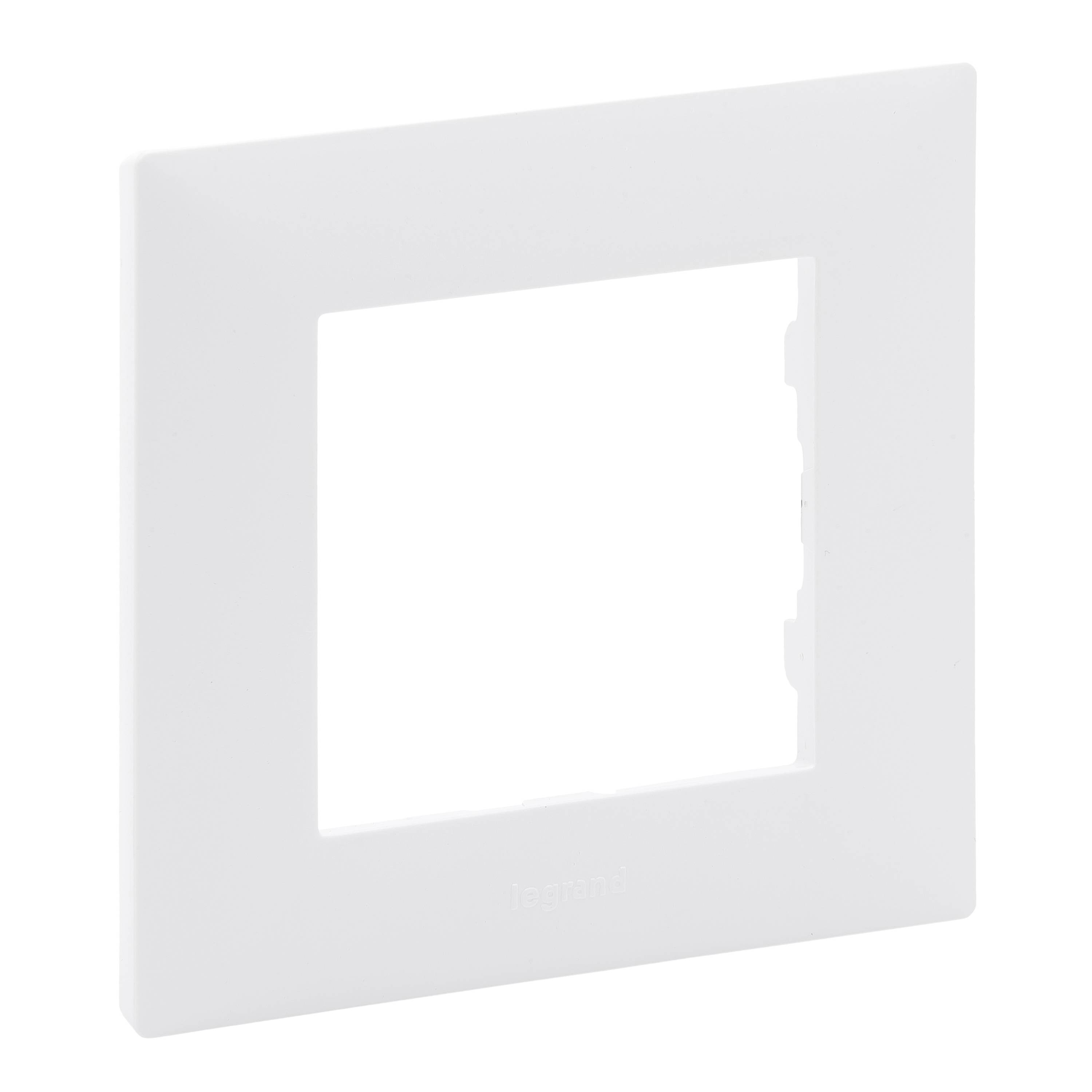Legrand Rahmen 864171 Niloe Step 1fach ultraweiß