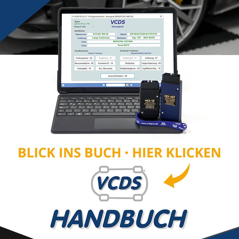 Ross-Tech® VCDS® Handbuch 2.0 - Aktuelle Version (11/2023)