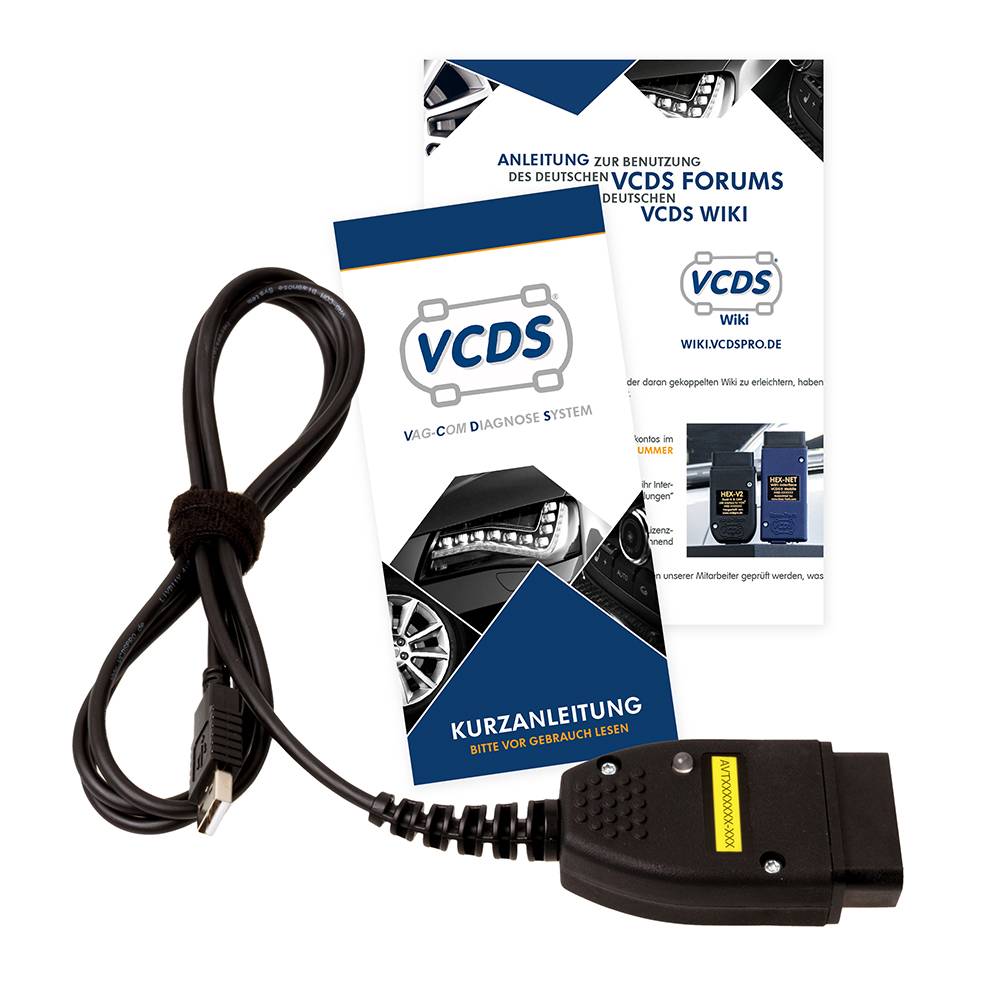 VCDS® HEX+CAN-USB USB-Kabel 1,5 m (USB) Diagnosegerät für VW, Audi, Seat, Skoda