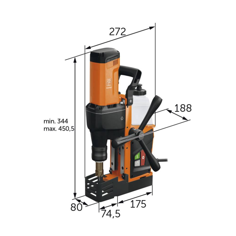 Fein Magnetkernbohrmaschine, KBE36 MAGSP/N00 230V50H