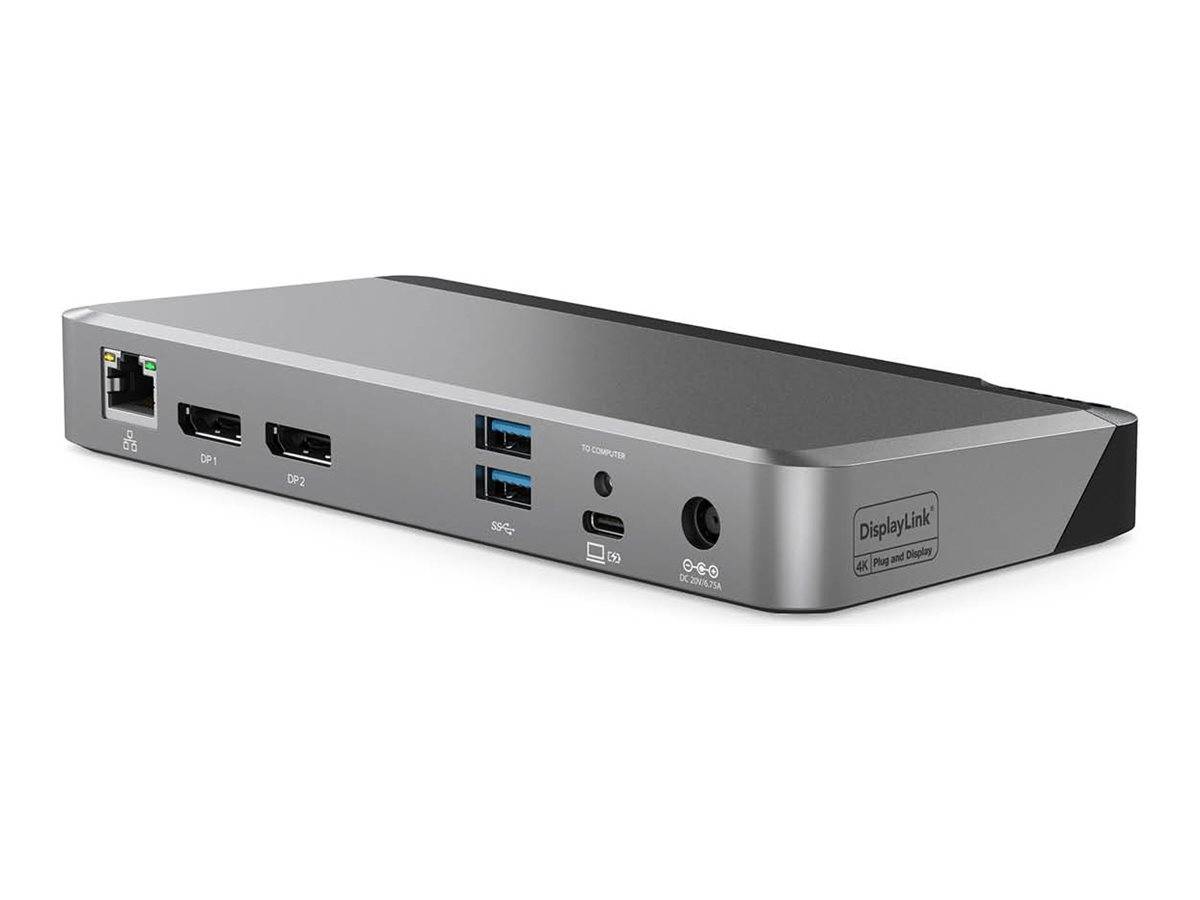 ALOGIC DX2 - Dockingstation - USB-C - 2 x DP