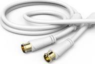 Hama SAT-Anschlusskabel, Quick-F-St