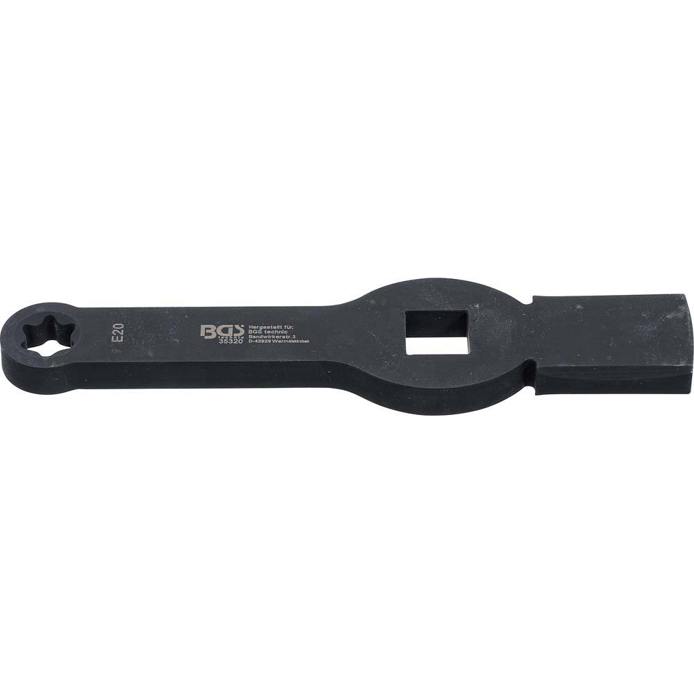 Schlag-Ringschlüssel - E-Profil für Torx - Schlüsselweite E20 - für Nfz MAN (TGL, TGM)