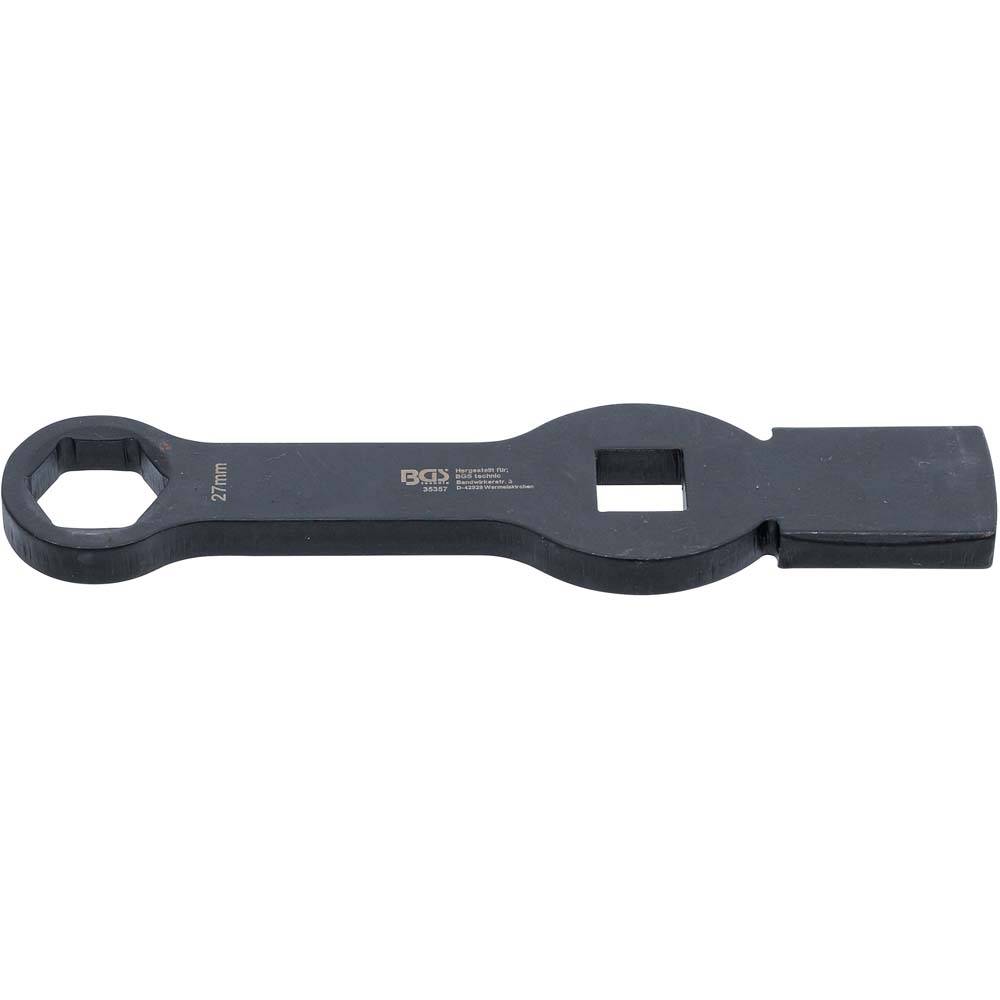 Schlag-Ringschlüssel - Abtriebsprofil Sechskant - Schlüsselweite 27 mm