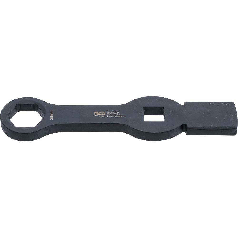 Schlag-Ringschlüssel - Abtriebsprofil Sechskant - Schlüsselweite 30 mm