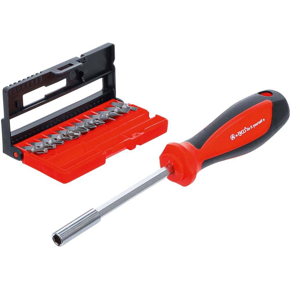 Schraubendreher-Bit-Satz - 13-teilig - in praktischer Klappbox