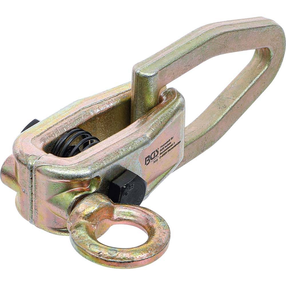 Karosserie-Richtklemme - für Karosseriereparaturen - max. Zugkraft 3 t - Anzahl Zugrichtung zwei - Zugösenöffnung 120 mm - Einspanntiefe 1,7 bis