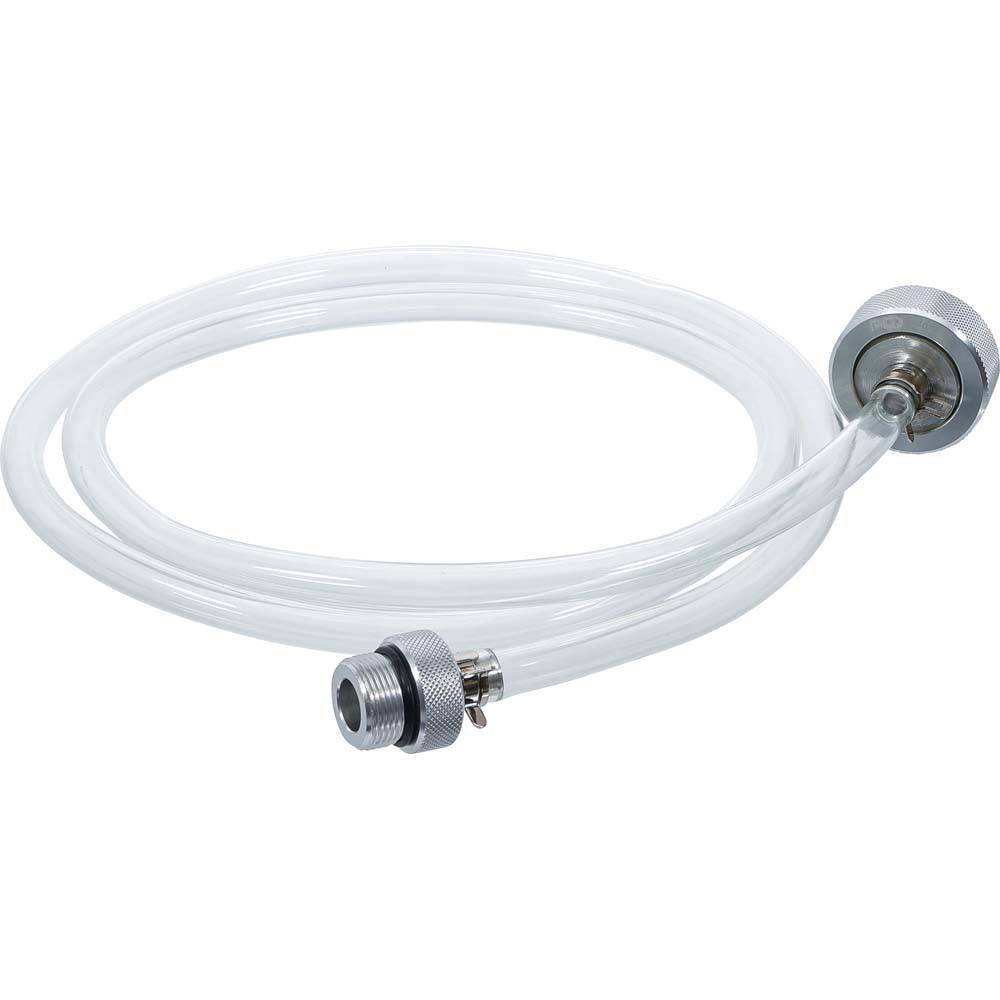 DSG Getriebeöl-Befüllschlauch - für VAG DSG Getriebe - Aluminium Anschlussadapter - Länge 1,5 meter