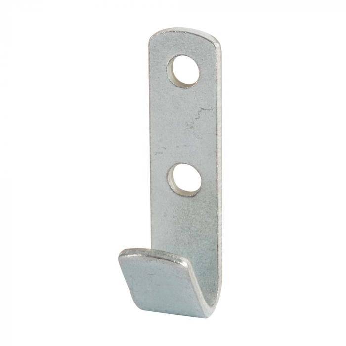 Flachhaken - Stahl verzinkt - Breite 20 mm - Höhe 67 mm - max. Belastbarkeit 170 kg