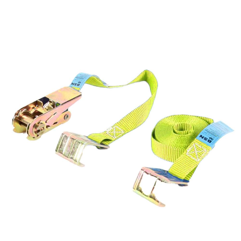 Zurrgurt - Zugkraft 400daN - 25 mm breit - zweiteilig - Länge 9,00 m - gelb