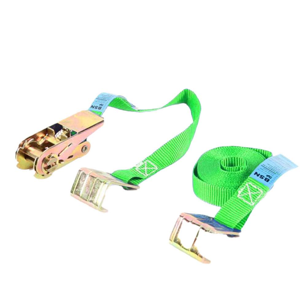 Zurrgurt - Zugkraft 400daN - 25 mm breit - zweiteilig - Länge 5,00 m - grün