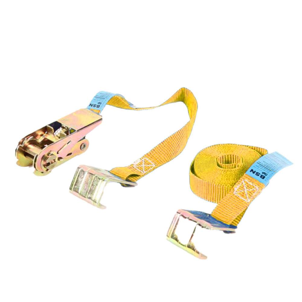 Zurrgurt - Zugkraft 400daN - 25 mm breit - zweiteilig - Länge 2,00 m - orange