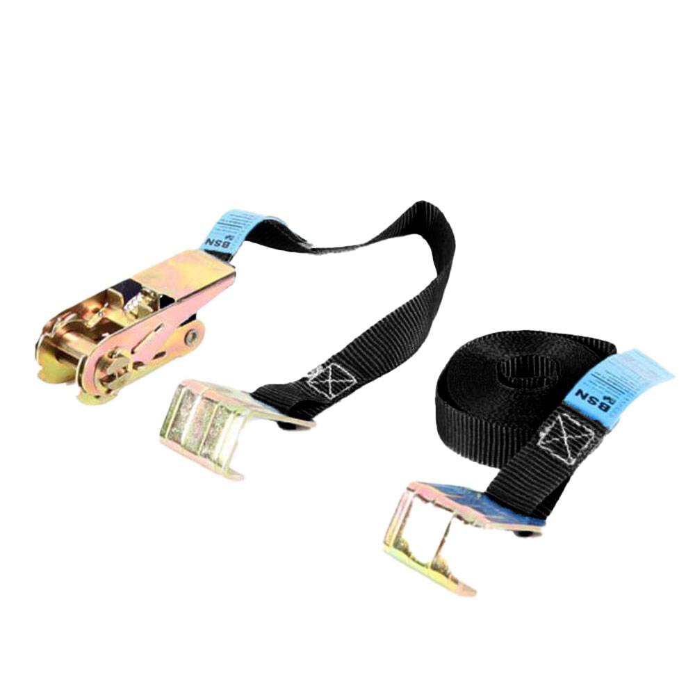 Zurrgurt - Zugkraft 400daN - 25 mm breit - zweiteilig - Länge 2,00 m - schwarz