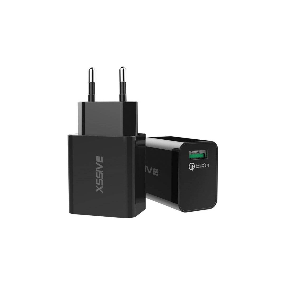 Dual Port Wandladegerät 18W, Schnelladung 3A USB-A & USB-C